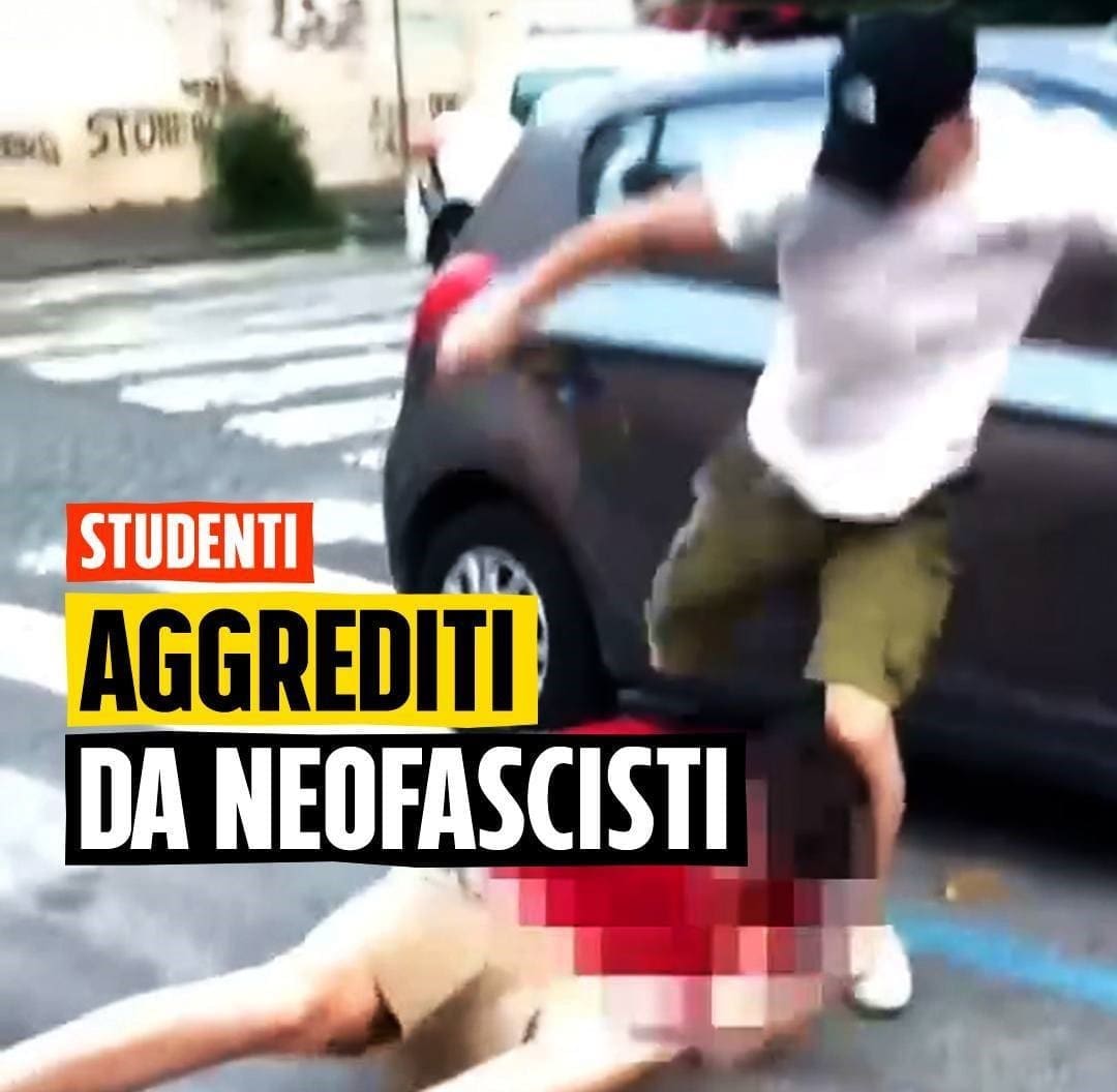 Italian antifascists march against fascist thuggery