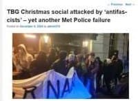 Fascists upset at a taste of their own medicine