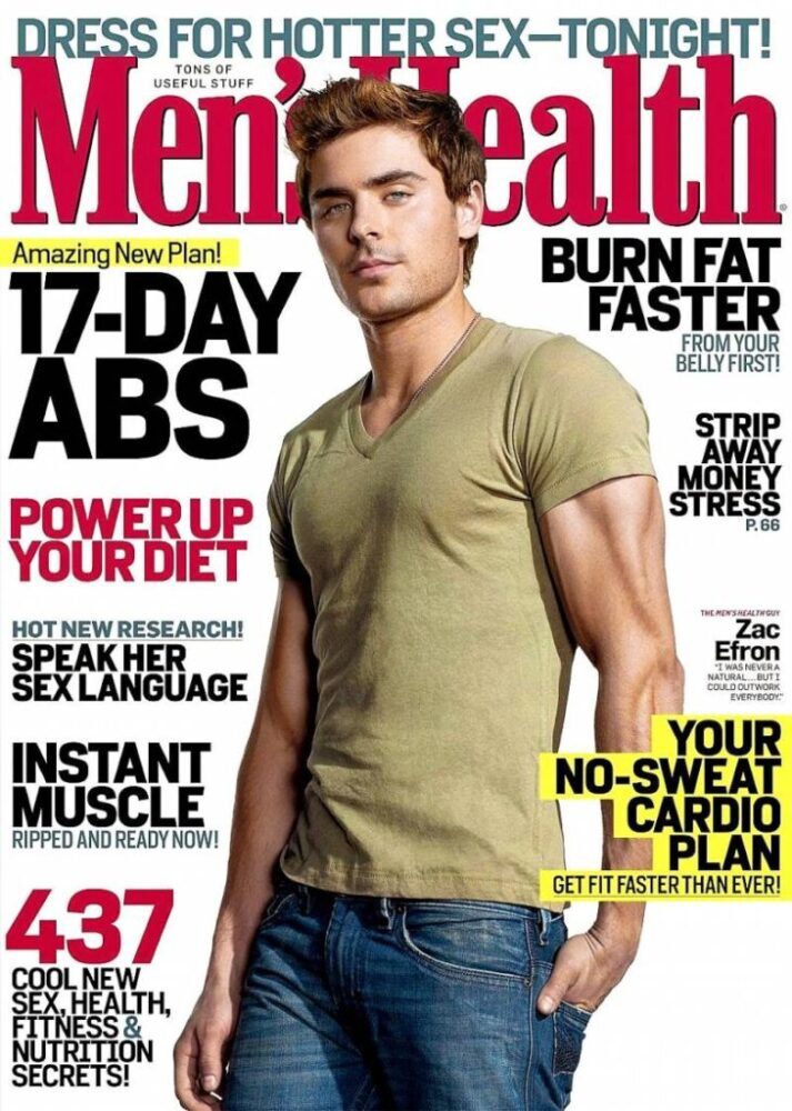 Someone got heavy-handed with Zac Efron's arm